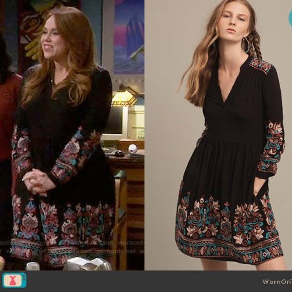 Anthro/Floreat Avery Embroidered Dress Sz S EUC - Picture 13 of 13